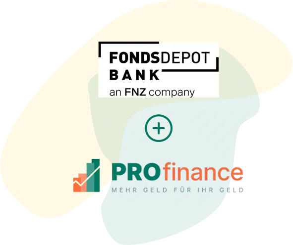 Bild zur Fondsdepot Bank-Seite – mit bestehendem Depot zu PROfinance wechseln und von bis zu 99 % Rückvergütung, 0 % Ausgabeaufschlag und fairen Konditionen profitieren