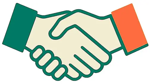 Illustration zum Partner-Bonus – gemeinsam im Team höhere Rückvergütung bei PROfinance sichern und Fonds-Cashback maximieren